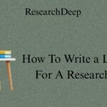 How To Write A Lit Review For A Research Paper.